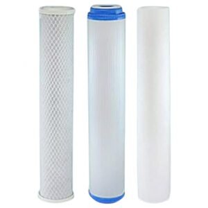 شمعات فلتر 20 بوصة للفلاتر المركزية العمومية ومحطات تحلية المياه  تايواني ماركة فلوكس تك