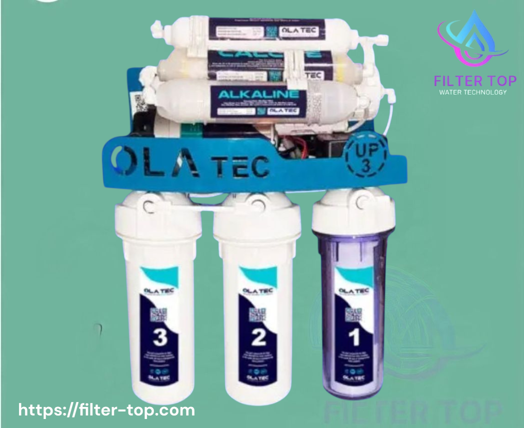 اولاتك up3 فلتر مياه منزلي UP3 – Olatec | ٧ مراحل تنقية بماتور وخزان