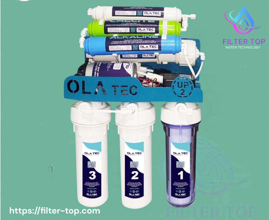 اولاتكup2 فلتر مياه منزلي Up2 – Olatec | ٧ مراحل تنقية بماتور وخزان