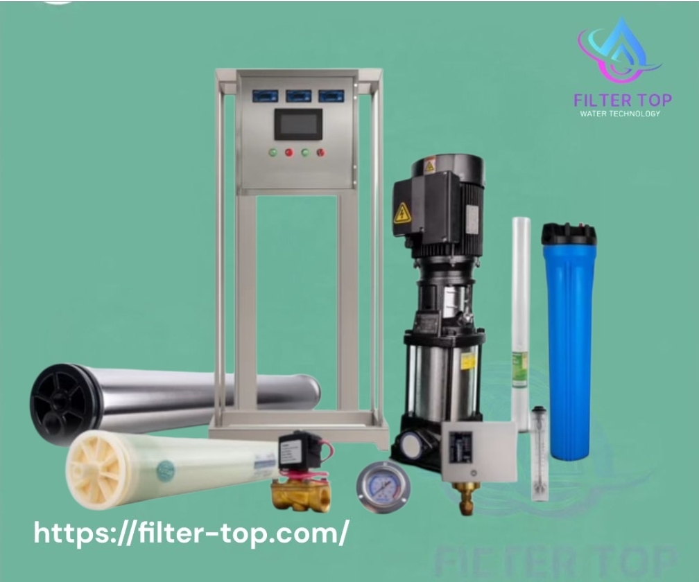 محطة Filter Top لمعالجة المياه 5 متر مكعب يوميًا | أفضل محطة معالجة بتصميم هندسي كامل