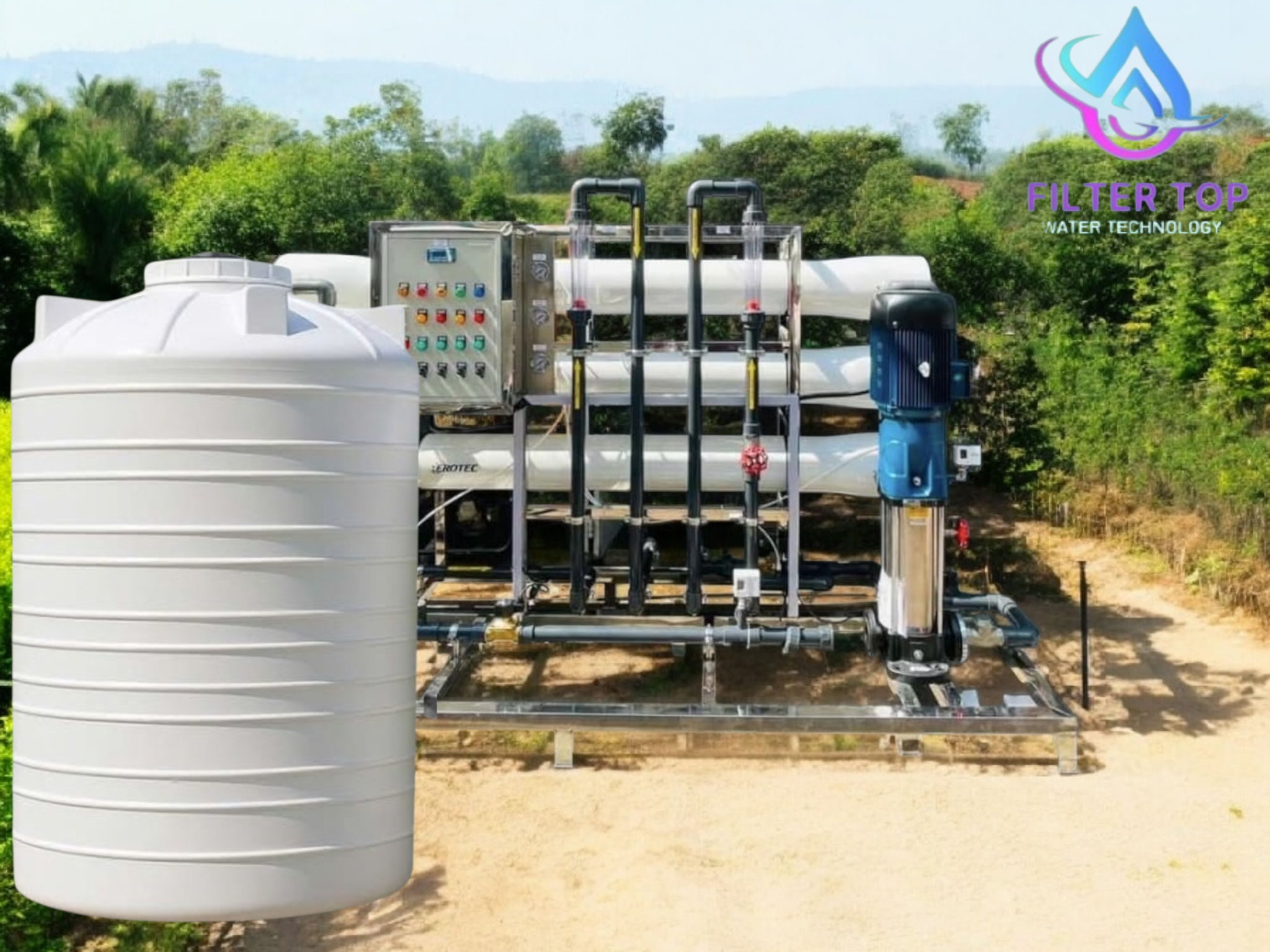 معالجة مياه الآبار للري المكشوف - الصورة 4