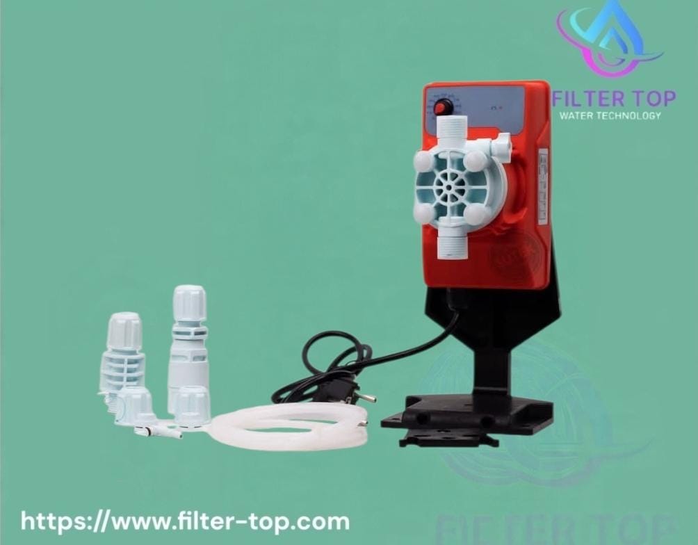 مضخة حقن داين برو 5 لتر / 8 بار – مضخة حقن ألفا 5 لتر / 7 بار – مضخة حقن KF 18 لتر / 21 بار – مضخة حقن ITC أفضل مضخات حقن كيماويات لمعالجة وتحلية المياه من Filter Top - الصورة 3