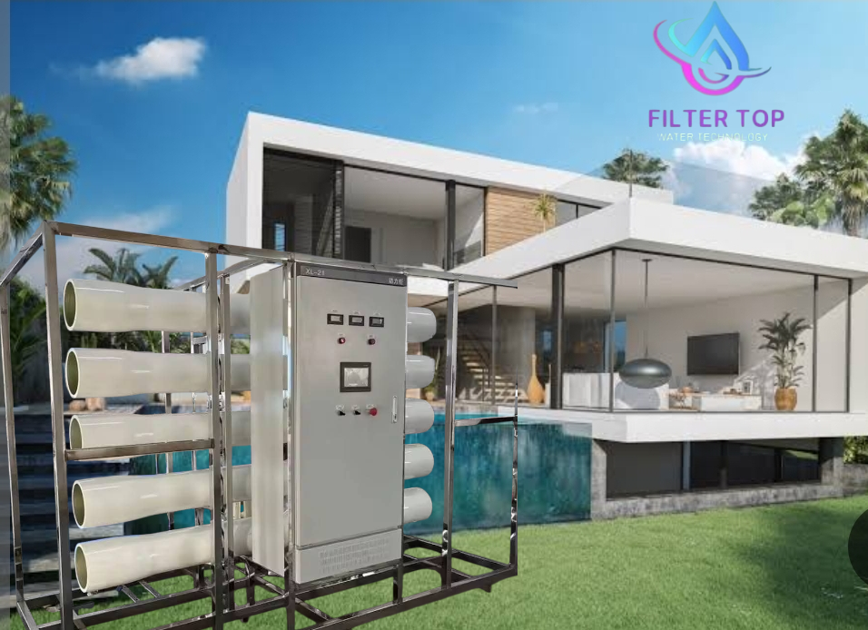 محطات معالجة المياه في الفيلات