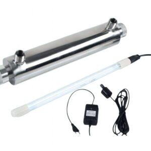 وحدة تعقيم المياه بالأشعة فوق البنفسجية UV | القضاء النهائي على البكتيريا والفيروسات بنسبة 99.99%