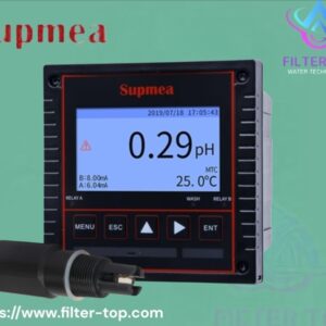 مقياس الأس الهيدروجيني وإمكانية الأكسدة والاختزال SUPMEA SUP‑PH8.0 – قياس ذكي وتحكم كامل في جودة السوائل