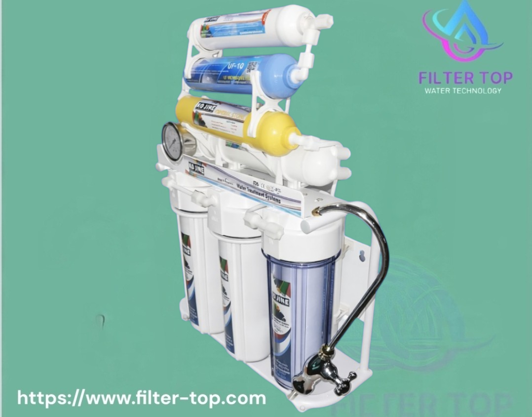 فلتر كوجين 8 مراحل تايواني شاسية استاند وعداد – بمواصفات عالمية - الصورة 2