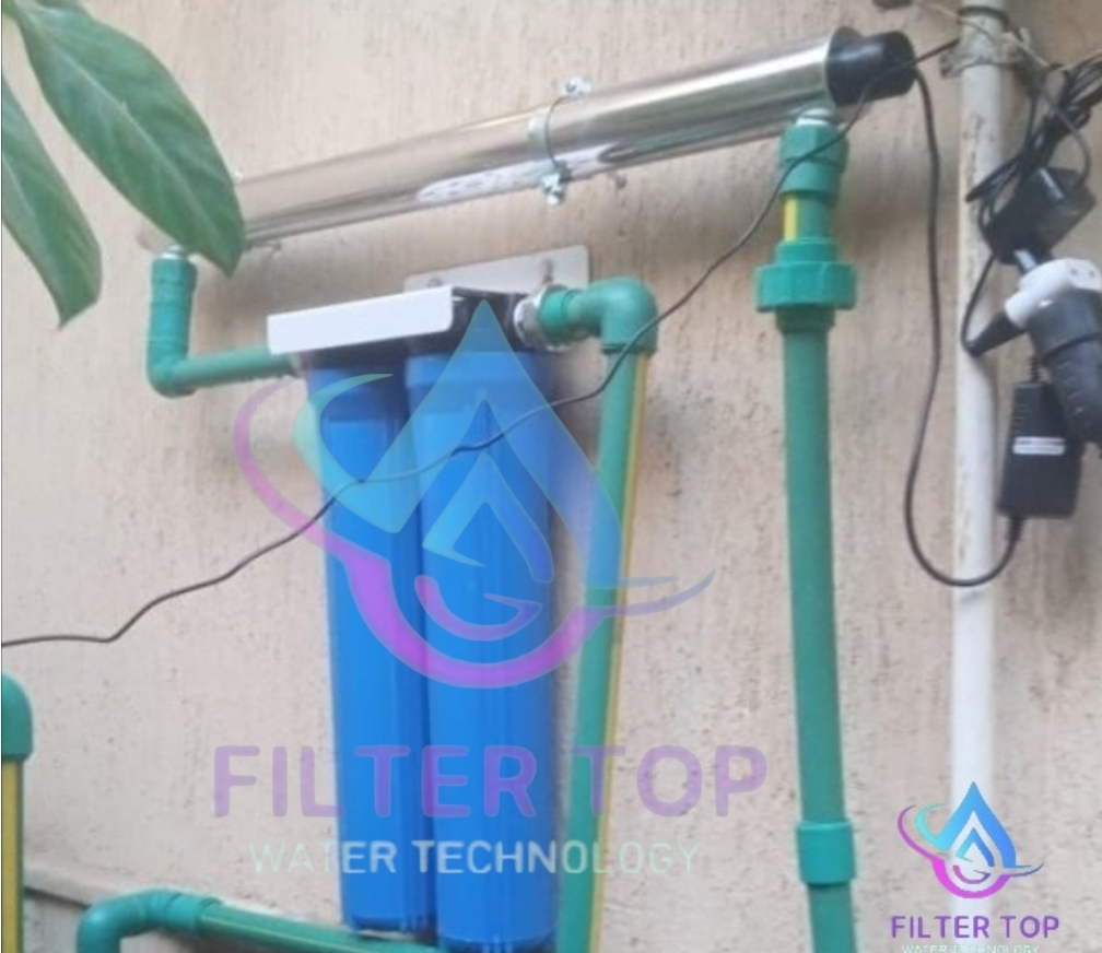 فلتر عمومي للمنازل الكبيرة لتنقية المياه بالكامل بأعلى كفاءة وحماية شاملة من الشوائب والكلور والرواسب مع تحسين جودة المياه لجميع الاستخدامات - الصورة 3