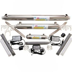 وحدة UV تعقيم المياه بالأشعة فوق البنفسجية UV (جميع المقاسات والقدرات)