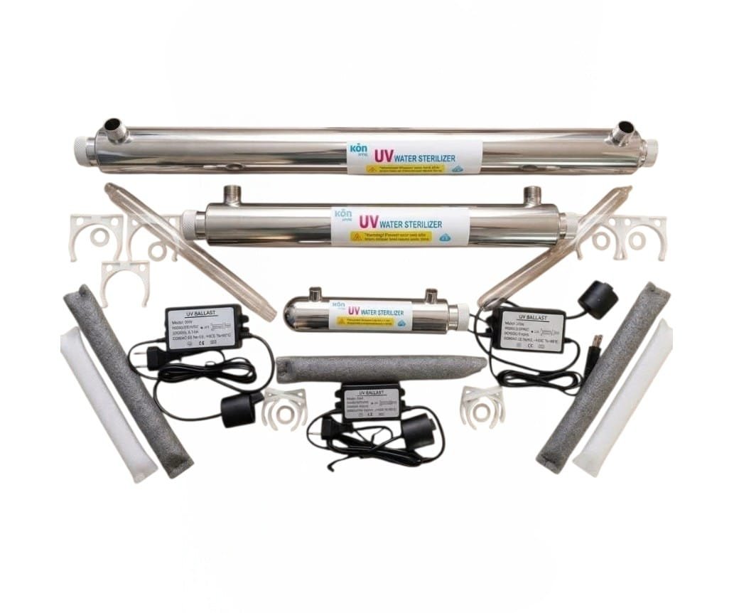 وحدة UV تعقيم المياه بالأشعة فوق البنفسجية UV (جميع المقاسات والقدرات)